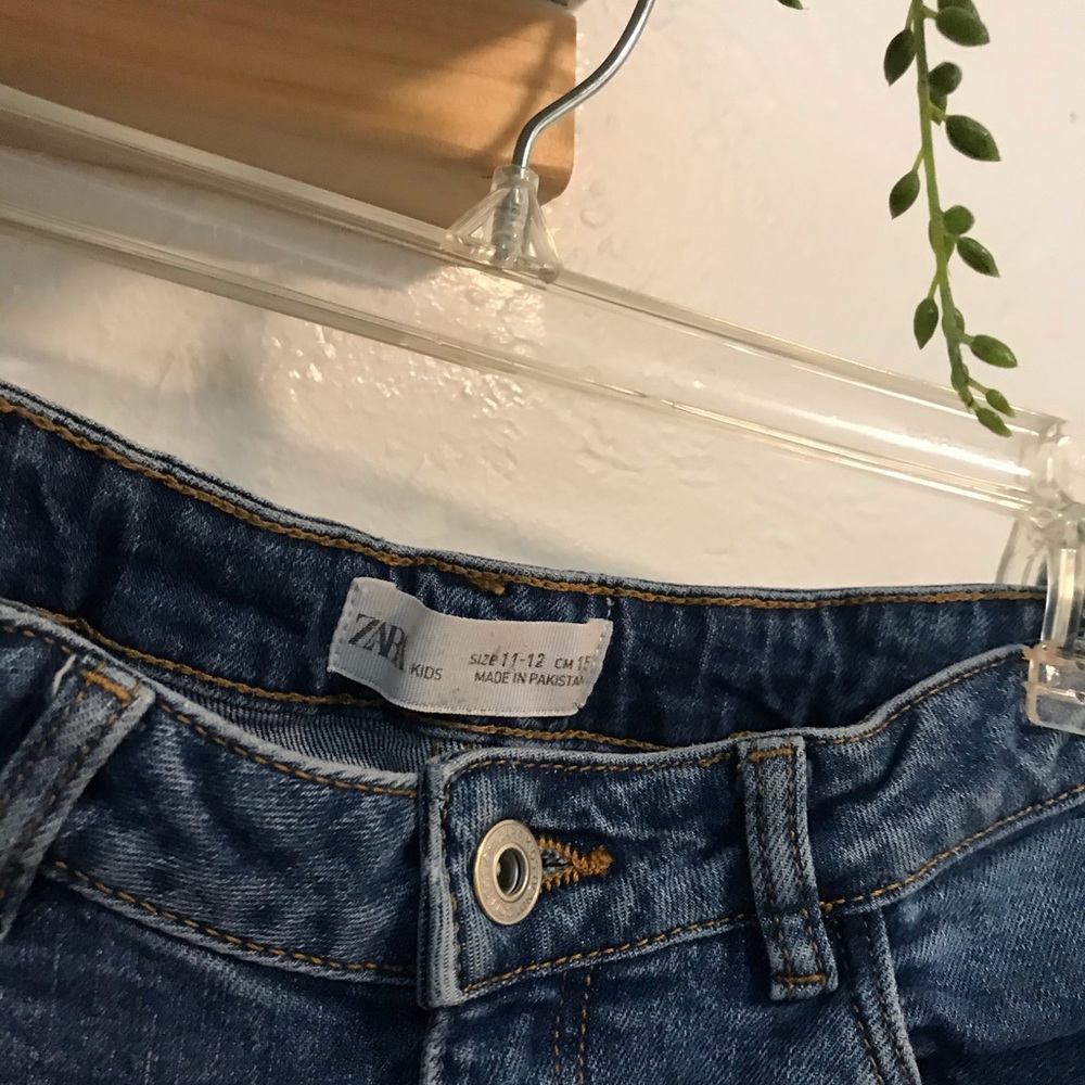 Zara Denim Cut Off Shorts